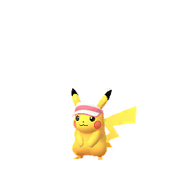 Pikachu (Rosa's Visor)