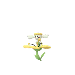 Yellow Flower Flabebe